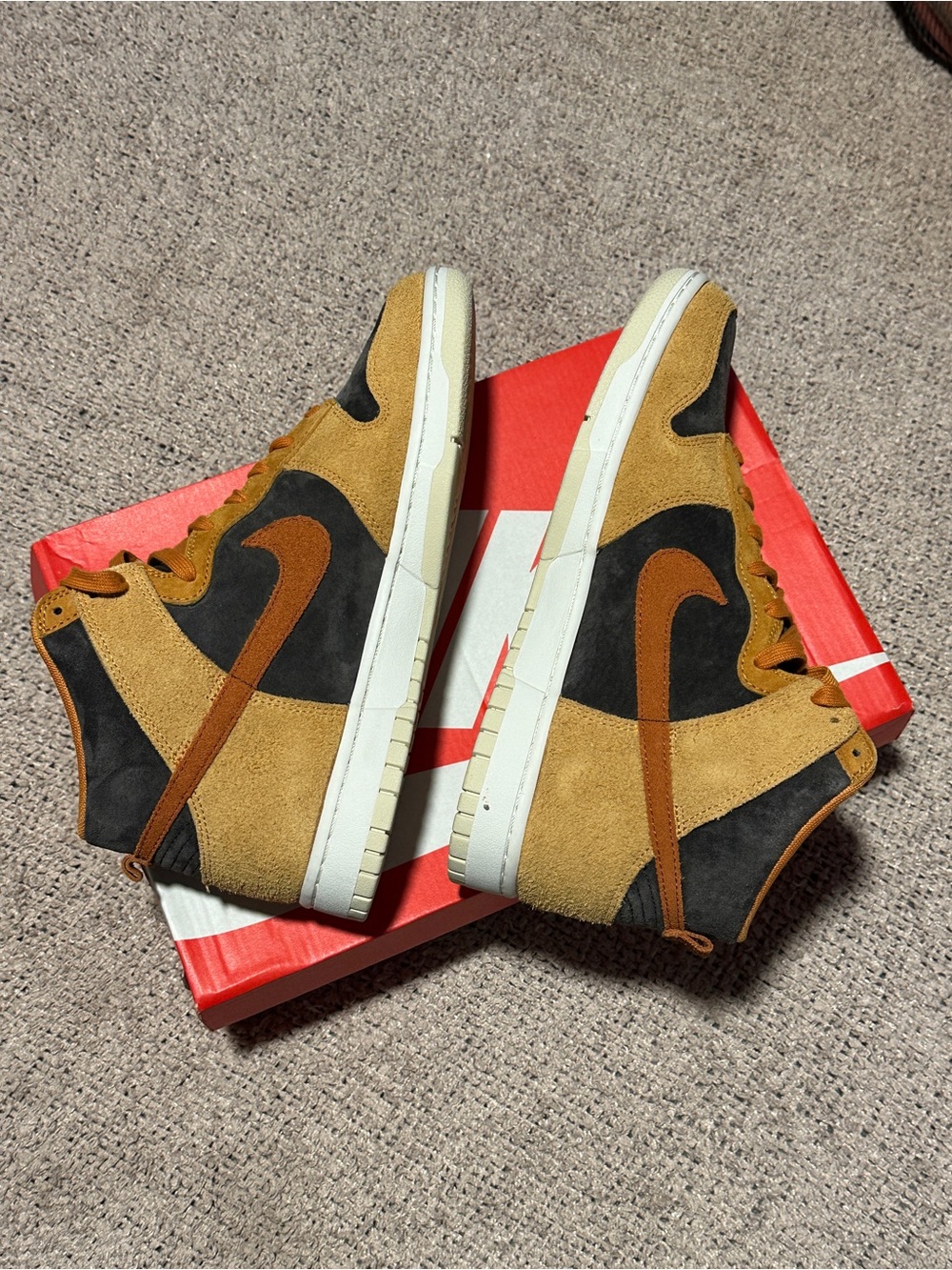 Nike Dunk High Dark Russet - Picture 7 of 12